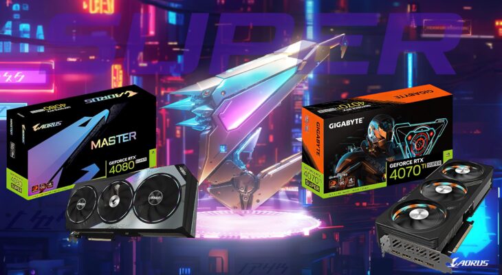 Первые официальные модели NVIDIA GeForce RTX 40 SUPER от Gigabyte, ZOTAC и Palit