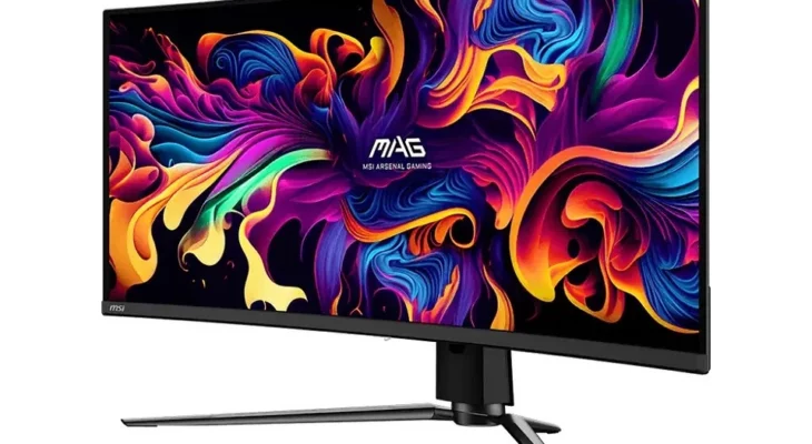 MSI выпустила изогнутый игровой монитор MAG 341CQP с дисплеем QD-OLED